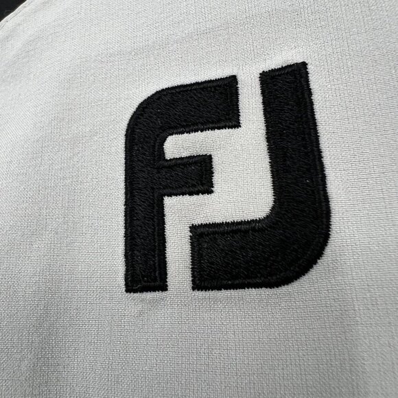 Spanish Hills CC Camarillo Ca FJ DryJoys 1/2 Zip S/S Tour Collection Jacket SZ L - Picture 9 of 9